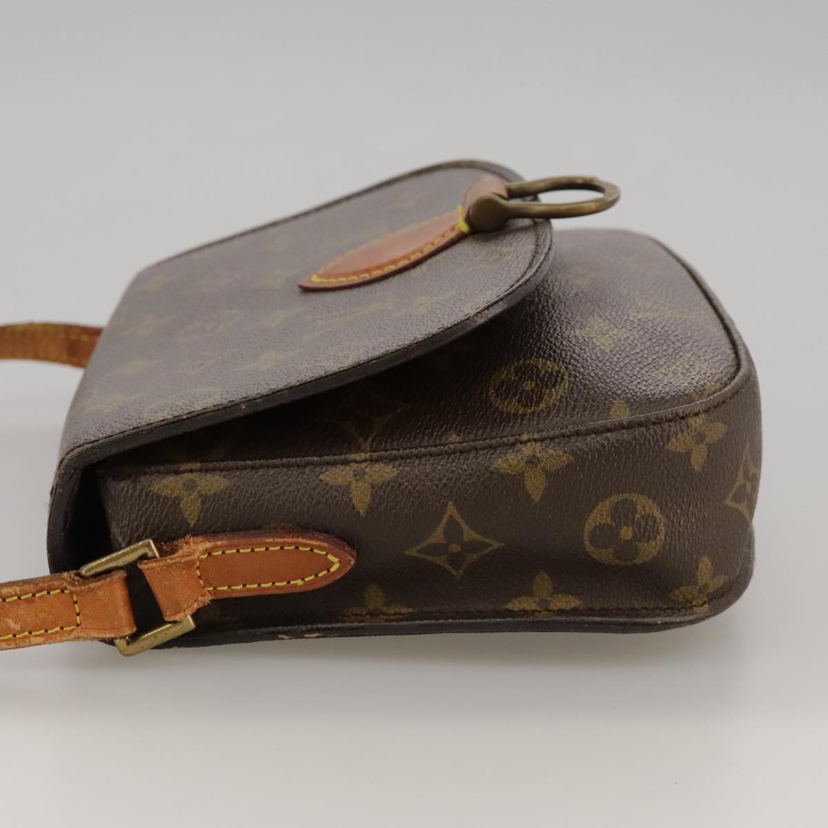 LOUIS VUITTON Monogram Saint Cloud MM Shoulder Bag M51243 LV Auth 103792