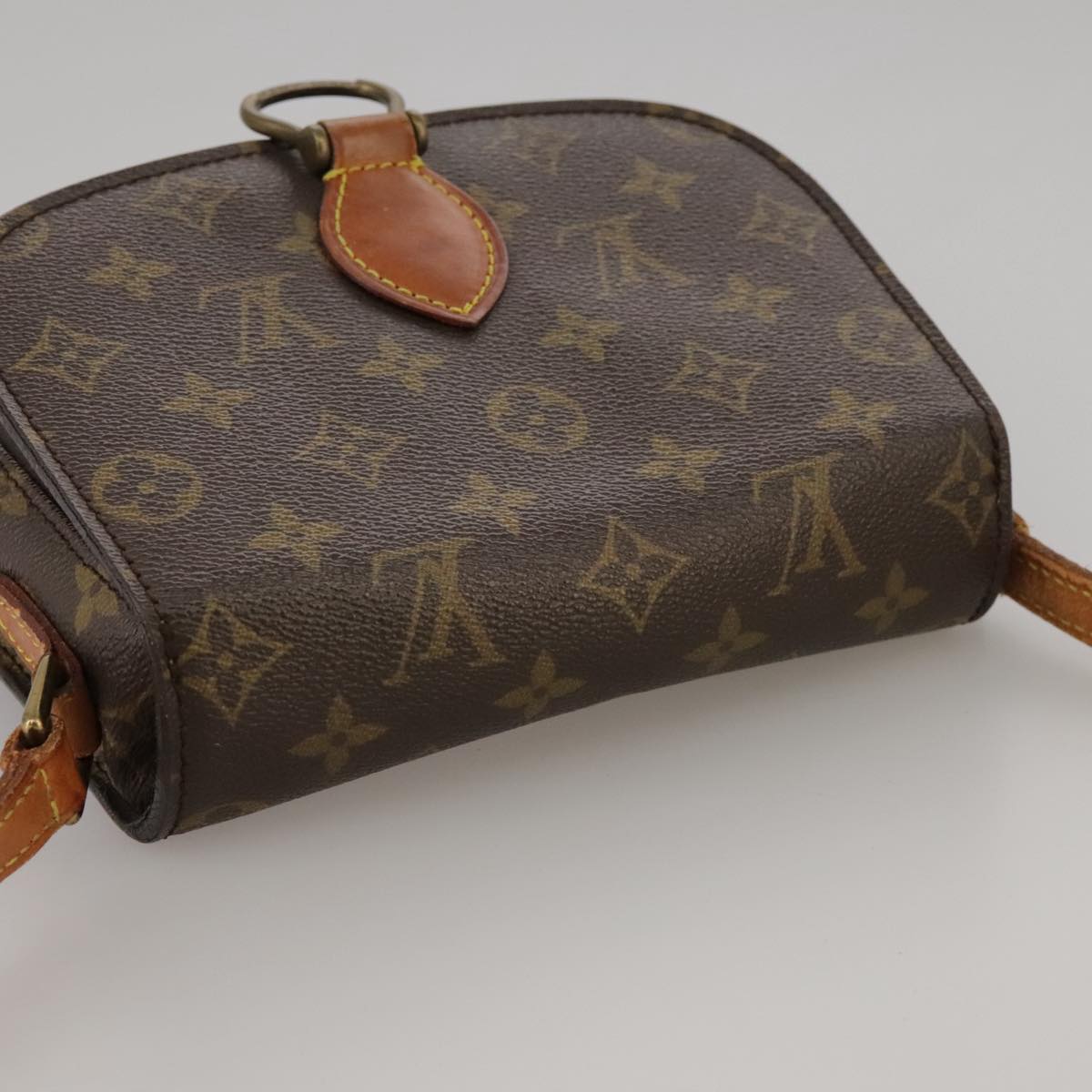 LOUIS VUITTON Monogram Saint Cloud MM Shoulder Bag M51243 LV Auth 103792