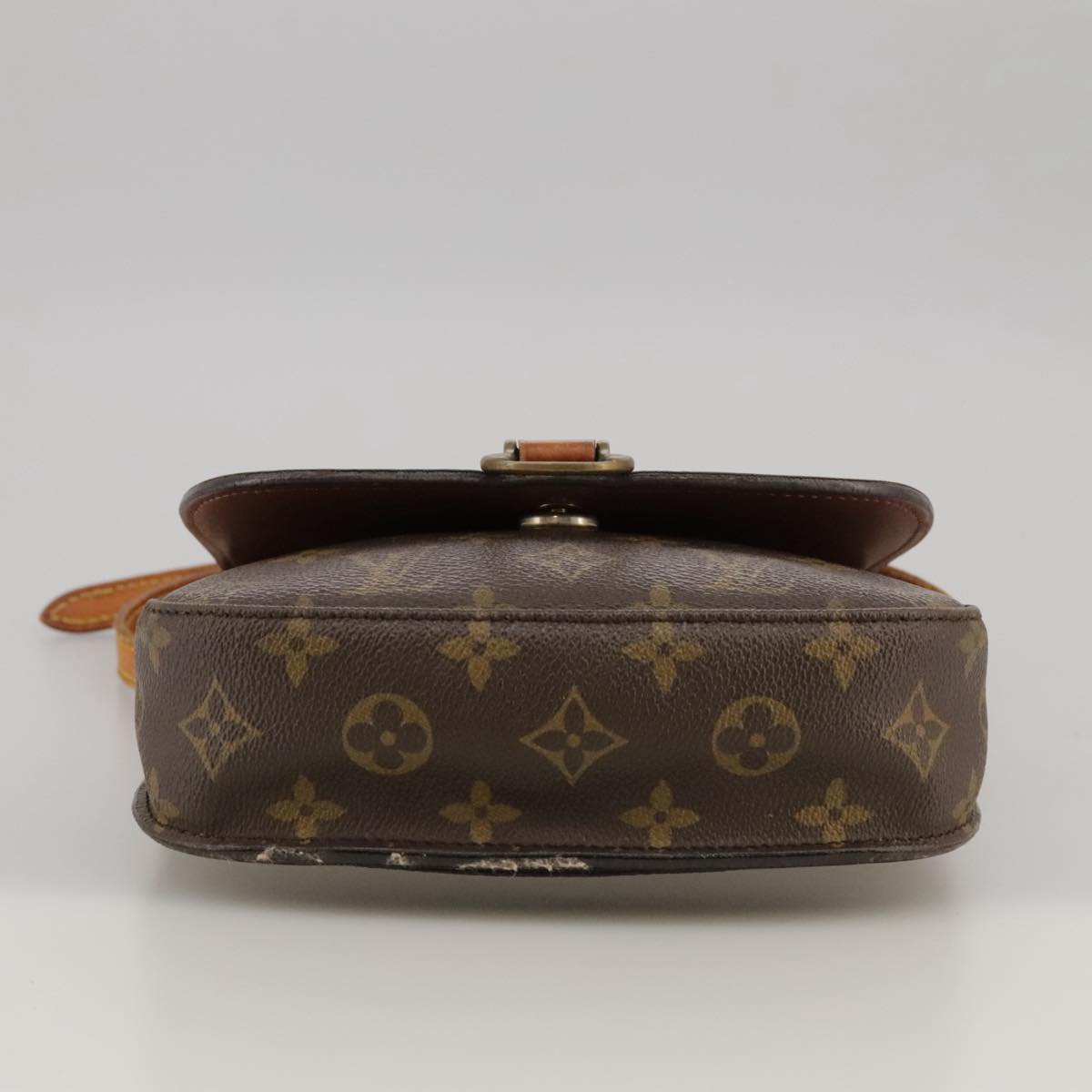 LOUIS VUITTON Monogram Saint Cloud MM Shoulder Bag M51243 LV Auth 103792