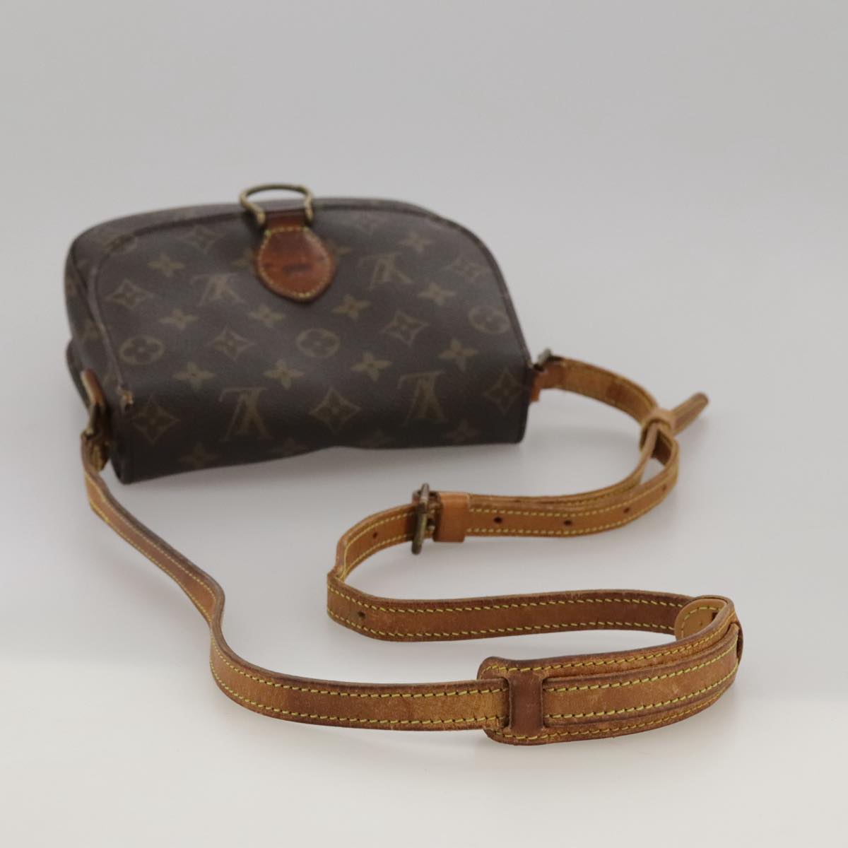 LOUIS VUITTON Monogram Saint Cloud MM Shoulder Bag M51243 LV Auth 103793