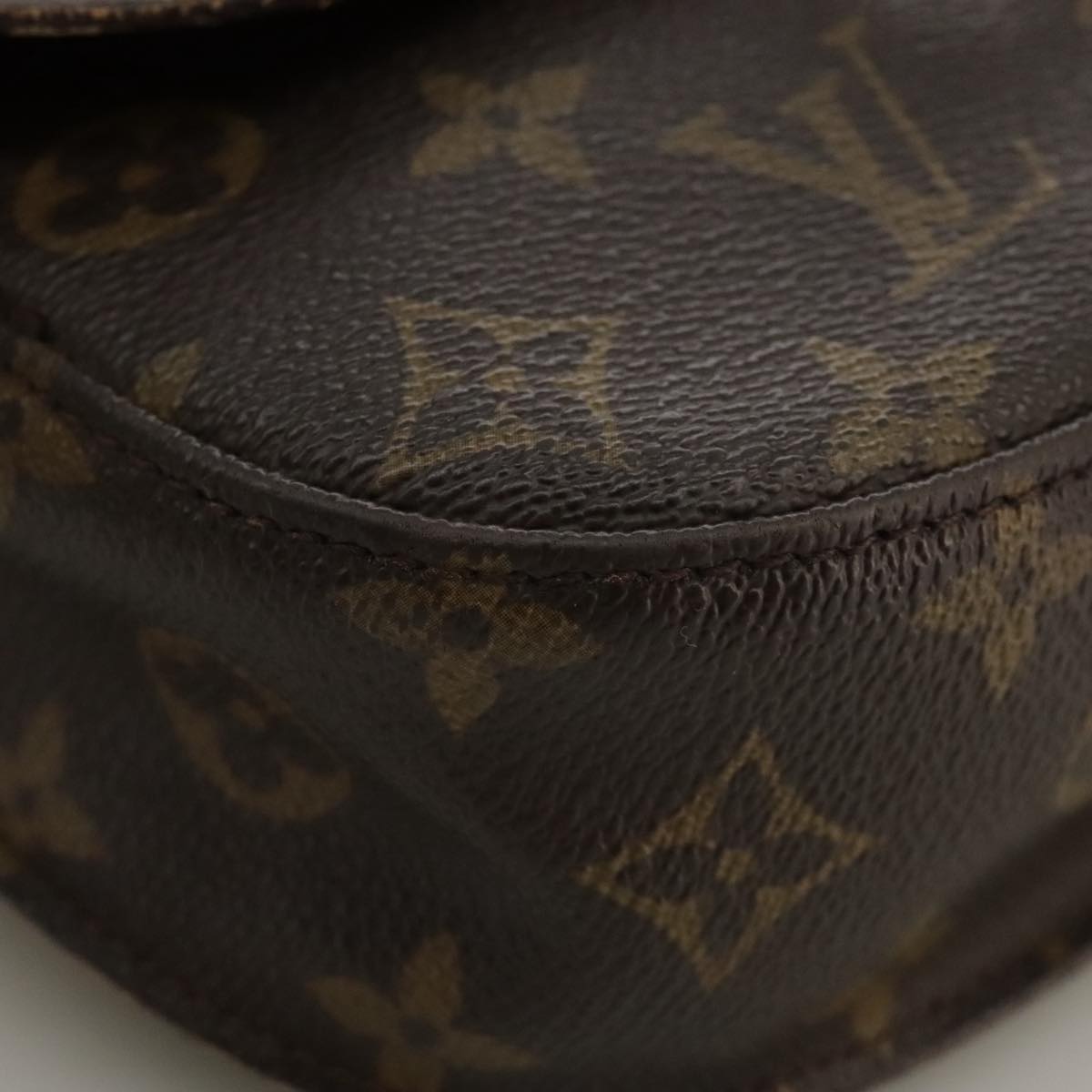 LOUIS VUITTON Monogram Saint Cloud MM Shoulder Bag M51243 LV Auth 103793