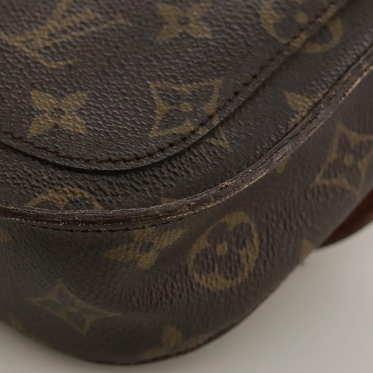 LOUIS VUITTON Monogram Saint Cloud MM Shoulder Bag M51243 LV Auth 103793