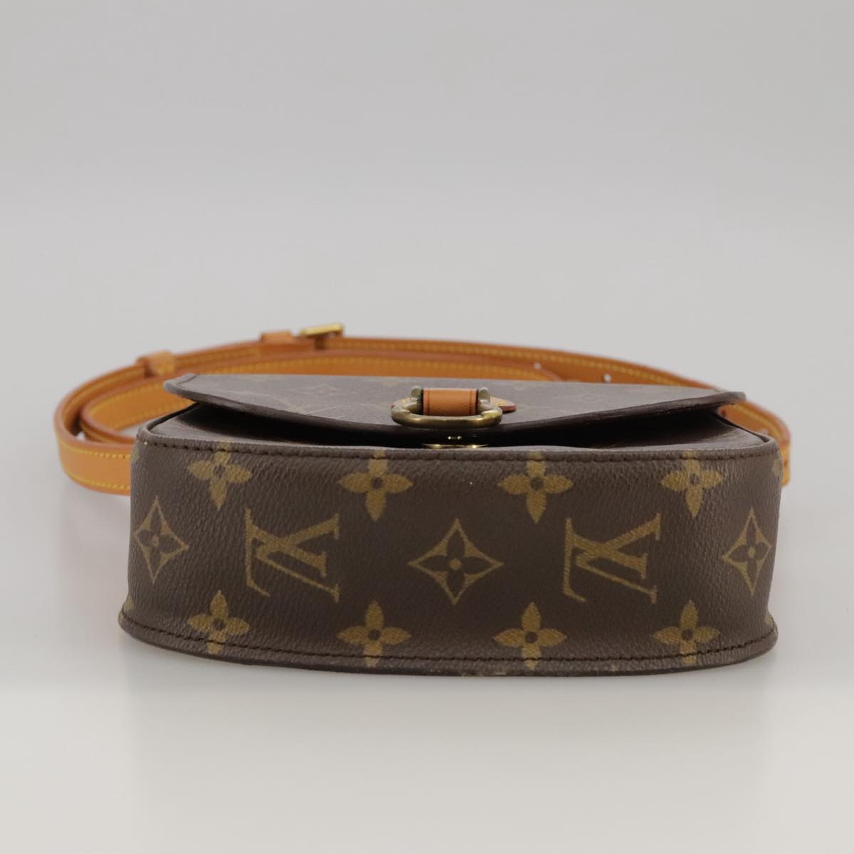 LOUIS VUITTON Monogram Saint Cloud PM Shoulder Bag M51244 LV Auth 103833