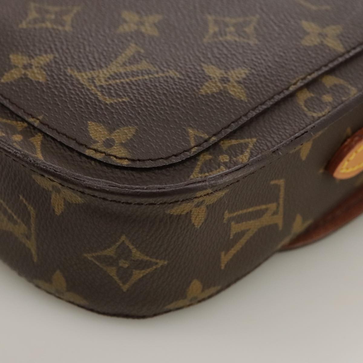 LOUIS VUITTON Monogram Saint Cloud PM Shoulder Bag M51244 LV Auth 103833