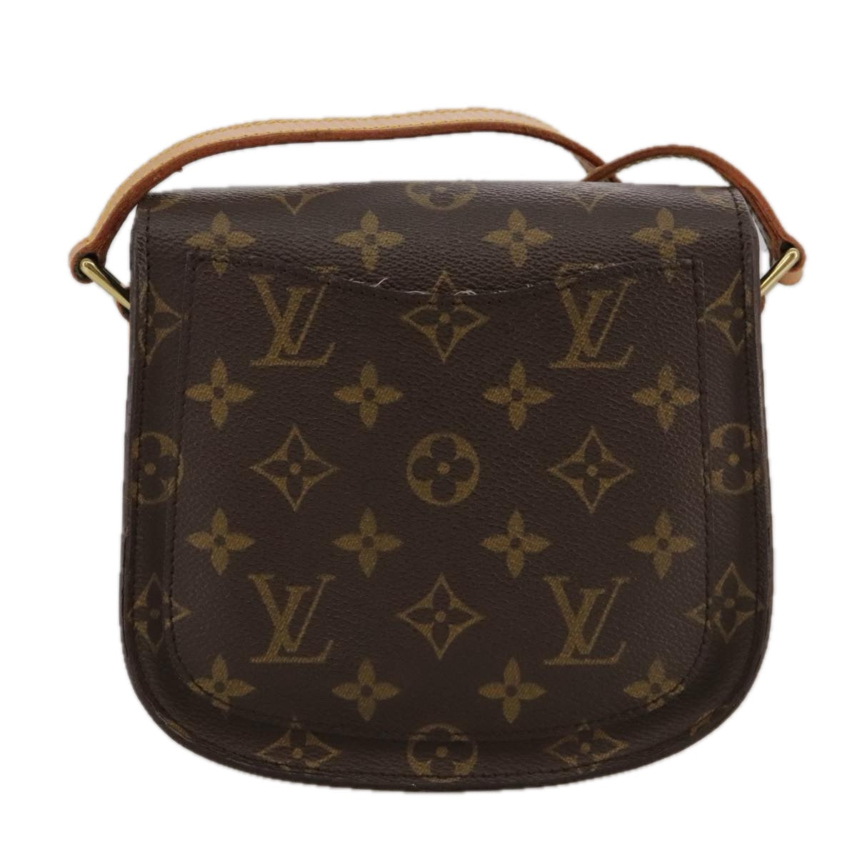 LOUIS VUITTON Monogram Saint Cloud PM Shoulder Bag M51244 LV Auth 103833