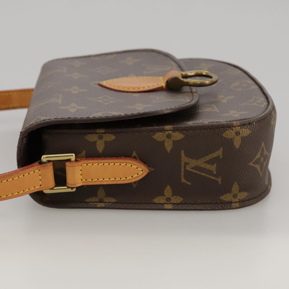 LOUIS VUITTON Monogram Saint Cloud PM Shoulder Bag M51244 LV Auth 103833