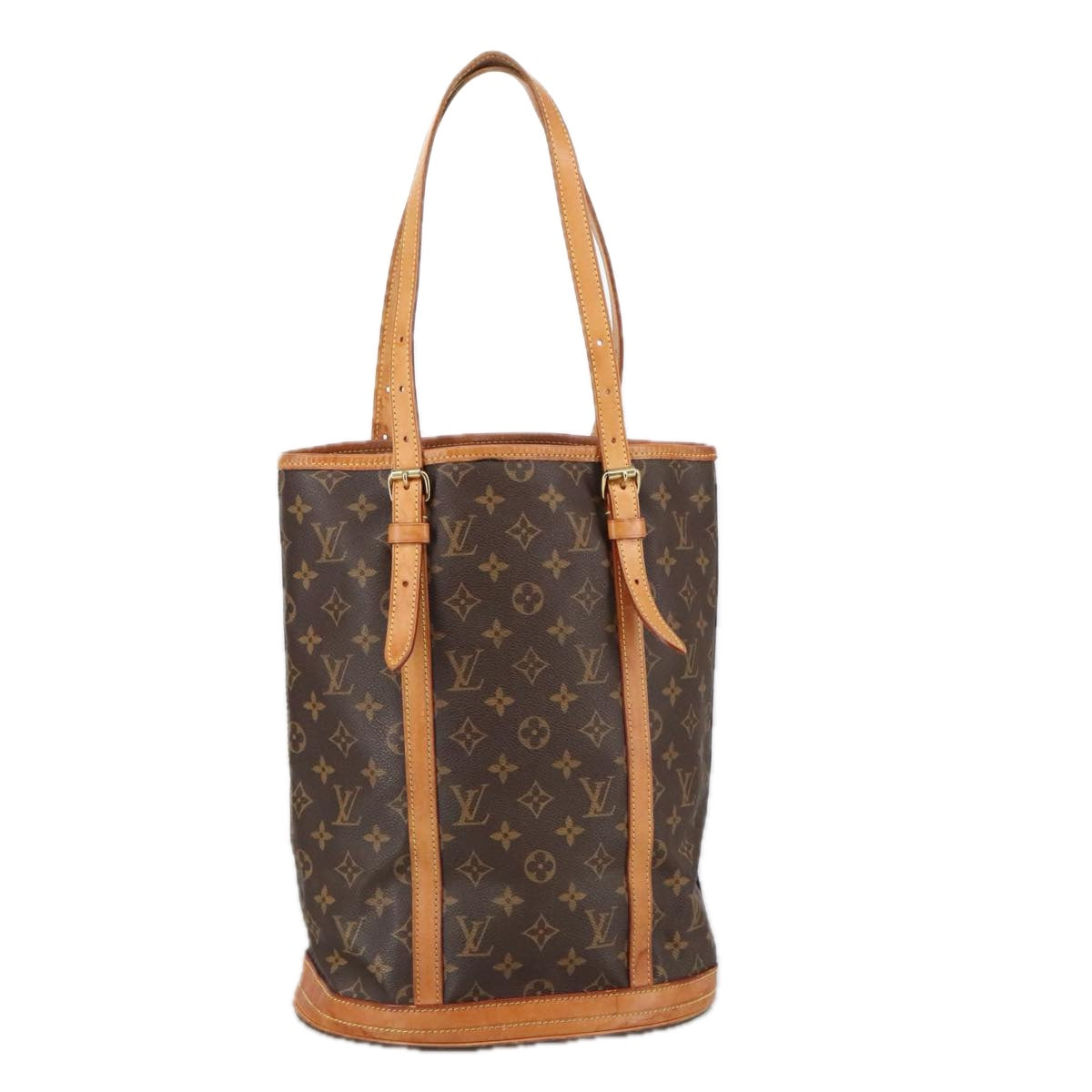 LOUIS VUITTON Monogram Bucket GM Shoulder Bag M42236 LV Auth 103881