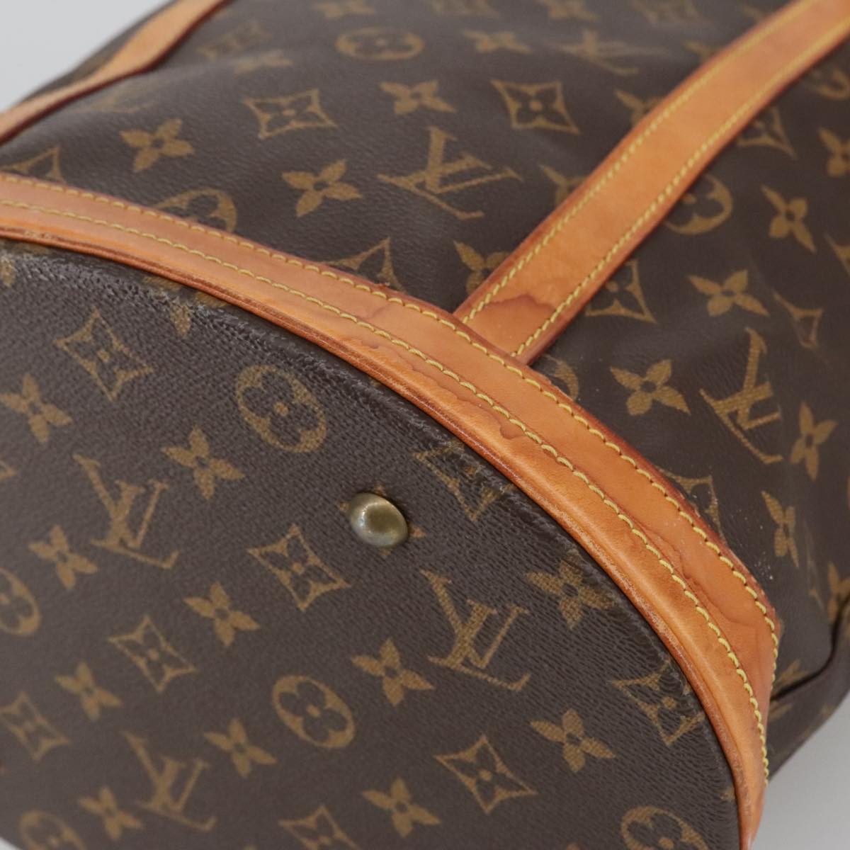 LOUIS VUITTON Monogram Bucket GM Shoulder Bag M42236 LV Auth 103881