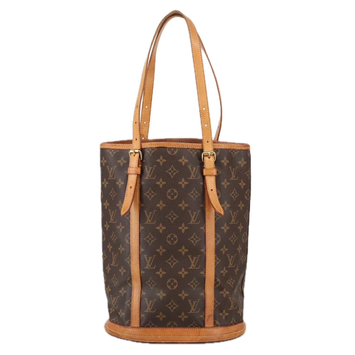 LOUIS VUITTON Monogram Bucket GM Shoulder Bag M42236 LV Auth 103881