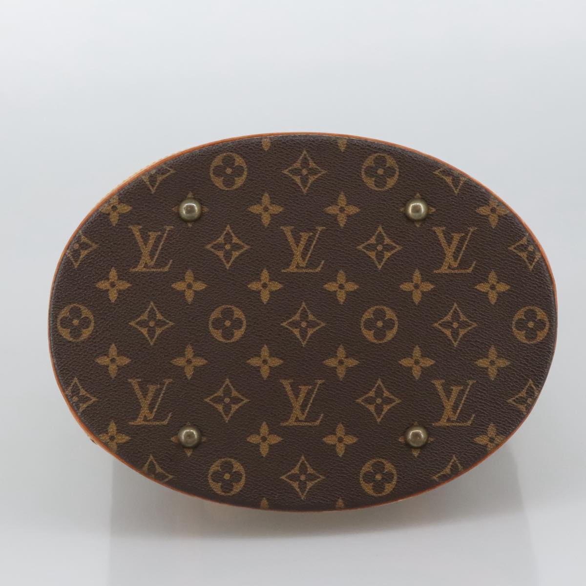 LOUIS VUITTON Monogram Bucket GM Shoulder Bag M42236 LV Auth 103881