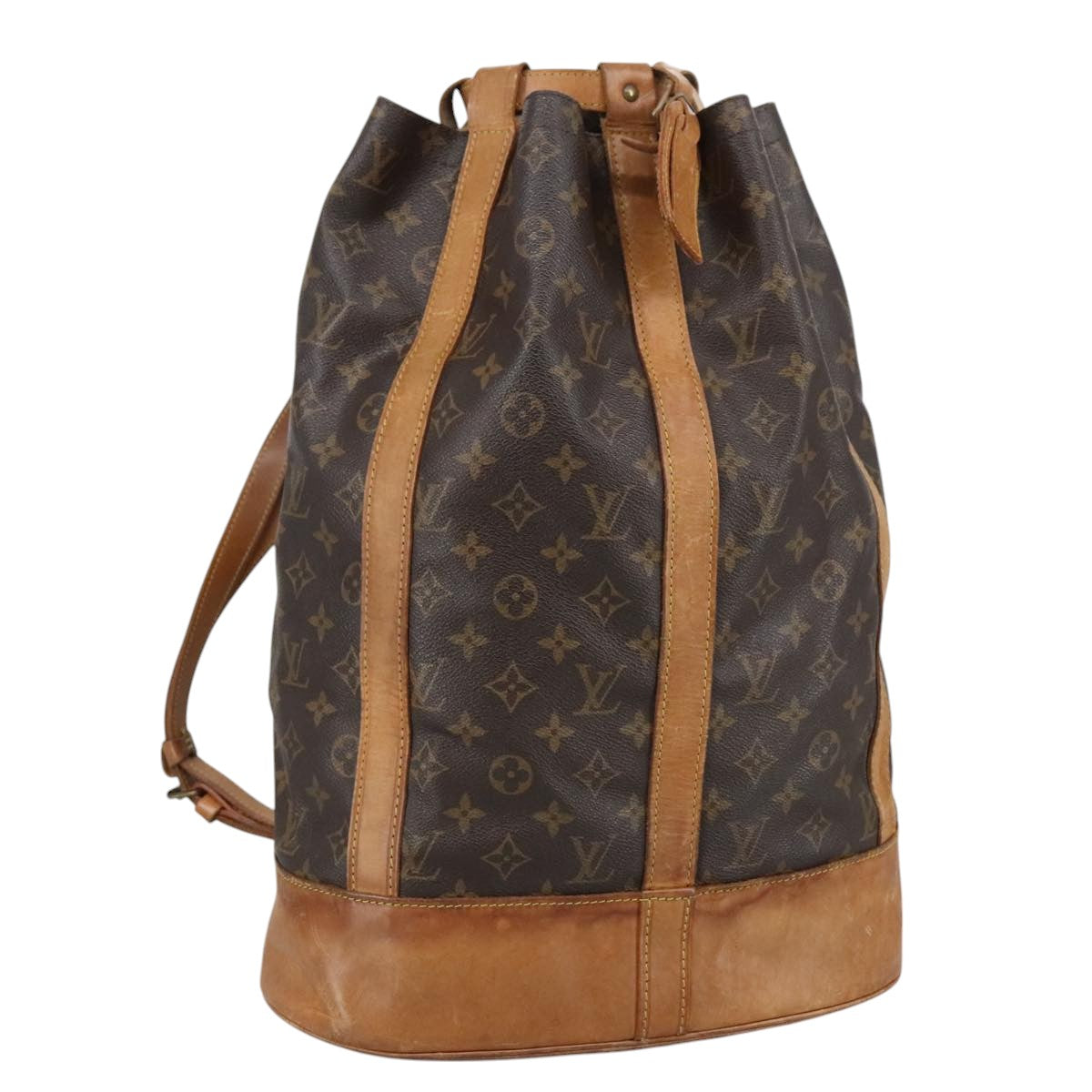 LOUIS VUITTON Monogram Randonnee GM Shoulder Bag M42244 LV Auth 103884