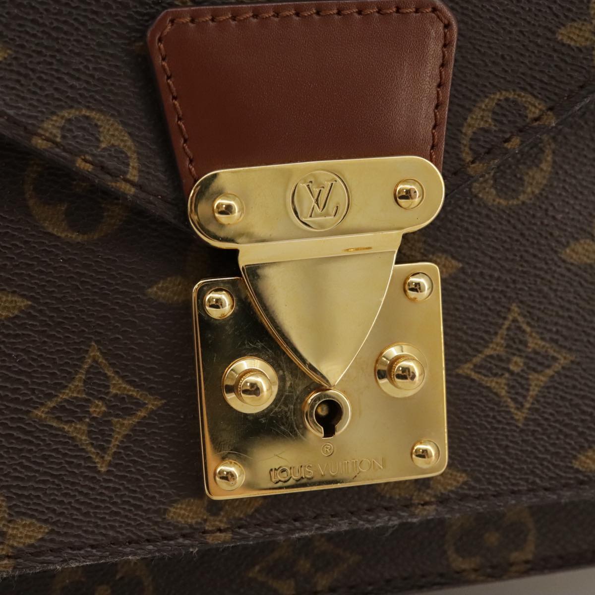 LOUIS VUITTON Monogram Monceau 26 Shoulder Bag M51187 LV Auth 103885