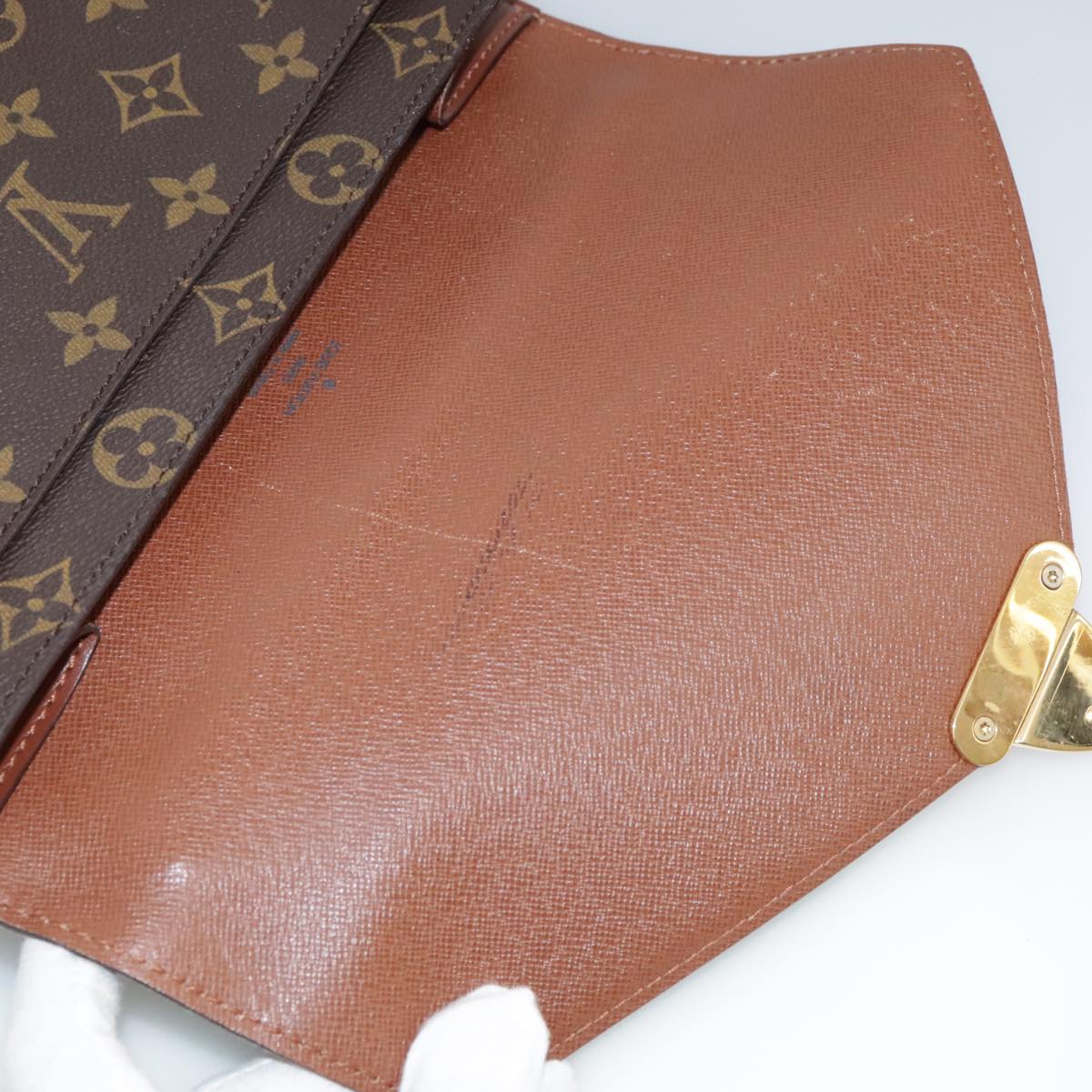 LOUIS VUITTON Monogram Monceau 26 Shoulder Bag M51187 LV Auth 103885