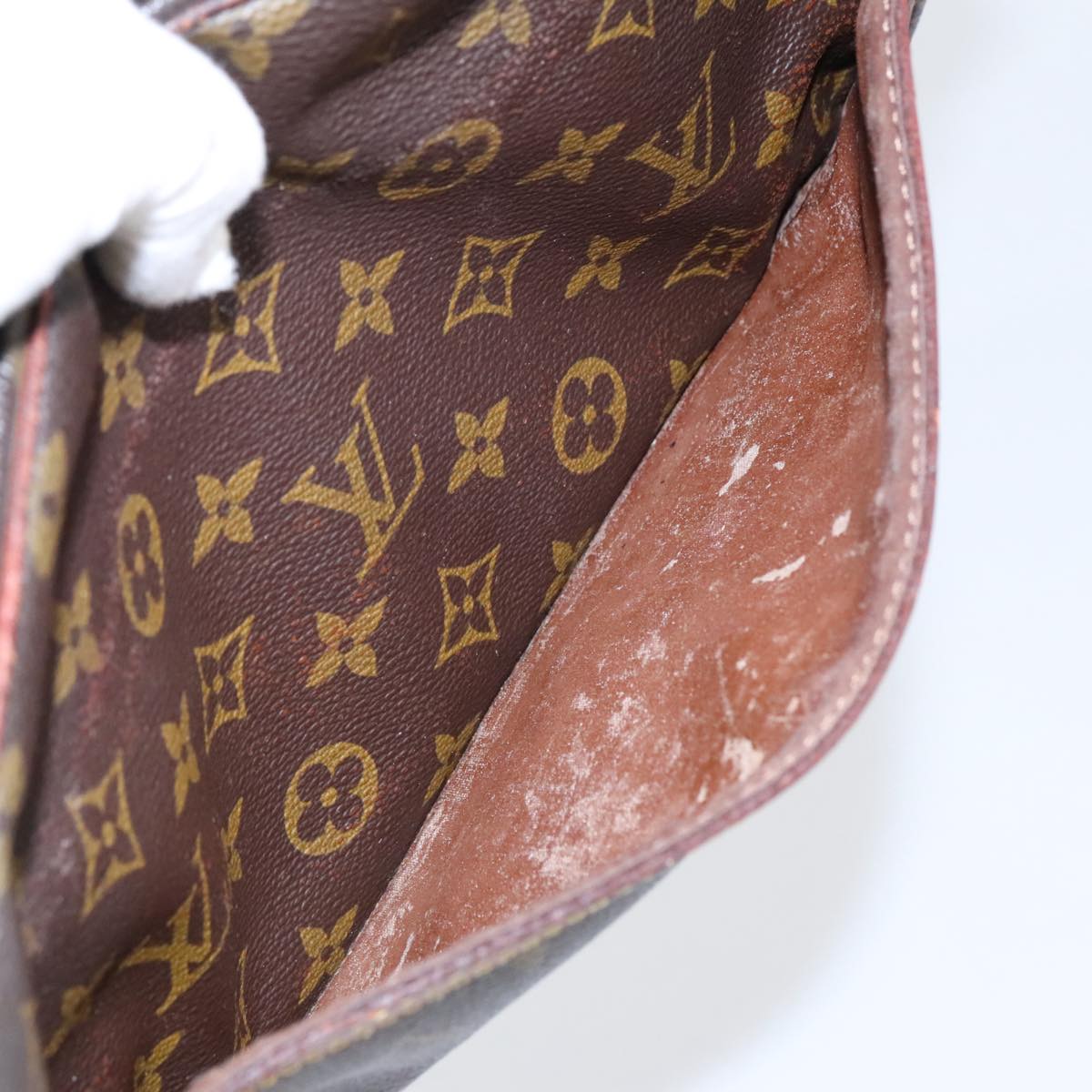 LOUIS VUITTON Monogram Compiegne 28 Clutch Bag M51845 LV Auth 103918