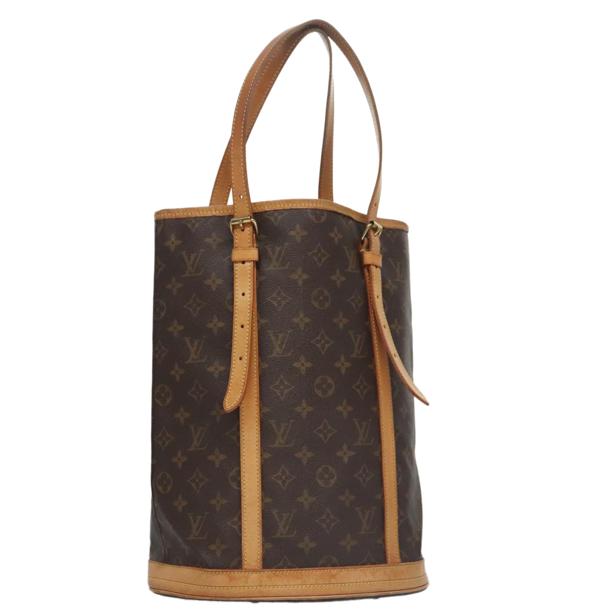 LOUIS VUITTON Monogram Bucket GM Shoulder Bag M42236 LV Auth 103919