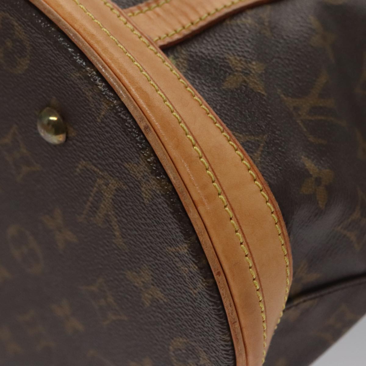 LOUIS VUITTON Monogram Bucket GM Shoulder Bag M42236 LV Auth 103919