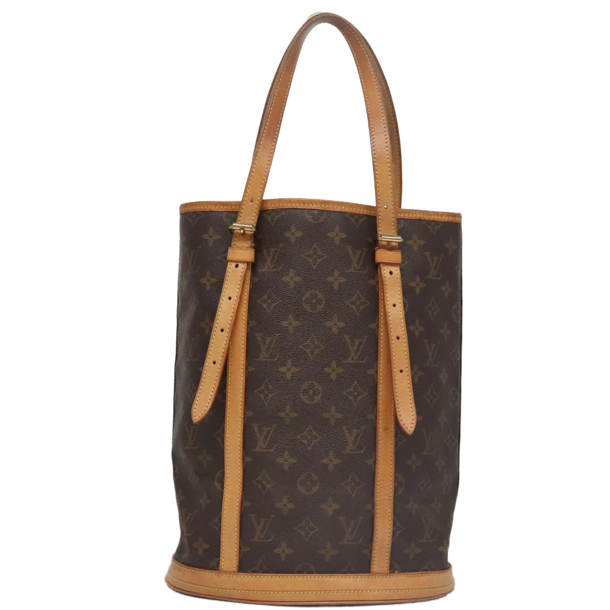 LOUIS VUITTON Monogram Bucket GM Shoulder Bag M42236 LV Auth 103919