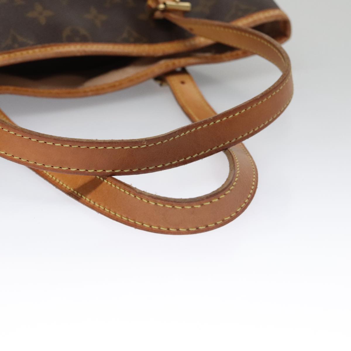 LOUIS VUITTON Monogram Bucket GM Shoulder Bag M42236 LV Auth 103919