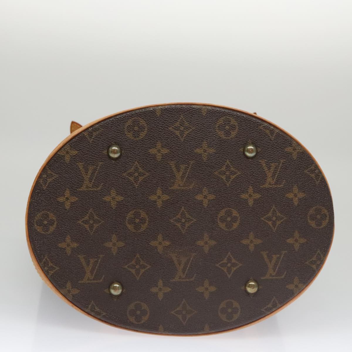 LOUIS VUITTON Monogram Bucket GM Shoulder Bag M42236 LV Auth 103919