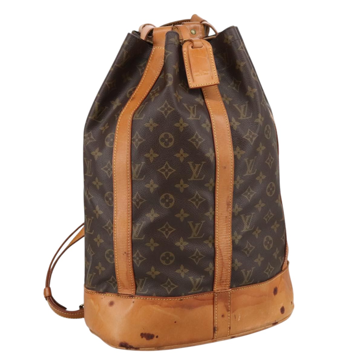 LOUIS VUITTON Monogram Randonnee GM Shoulder Bag M42244 LV Auth 103944