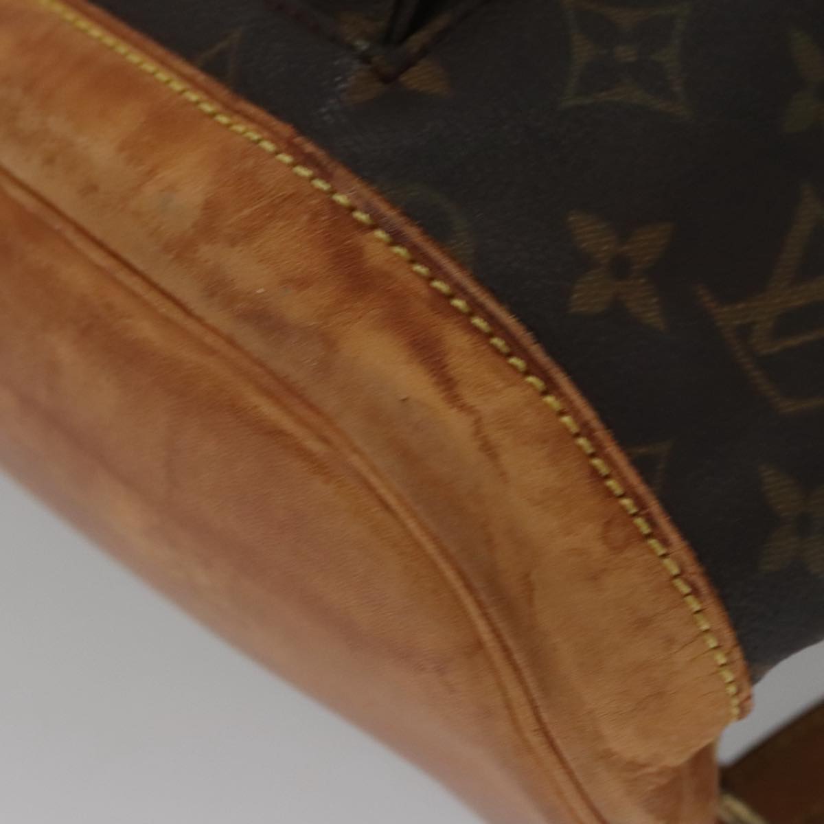 LOUIS VUITTON Monogram Montsouris GM Backpack M51135 LV Auth 103945