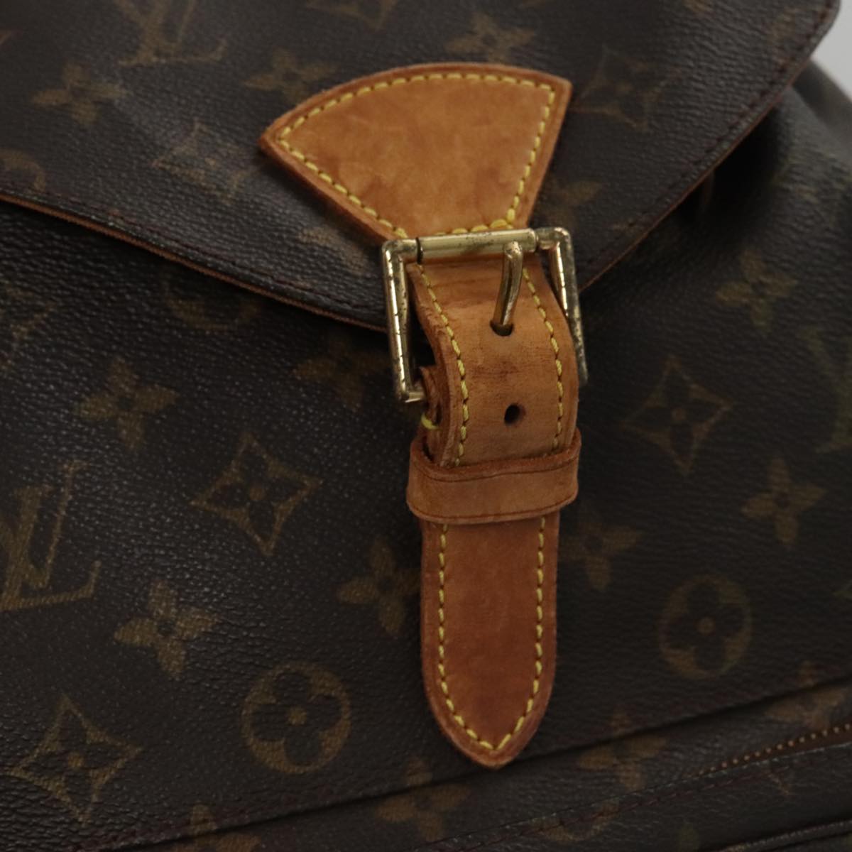 LOUIS VUITTON Monogram Montsouris GM Backpack M51135 LV Auth 103945