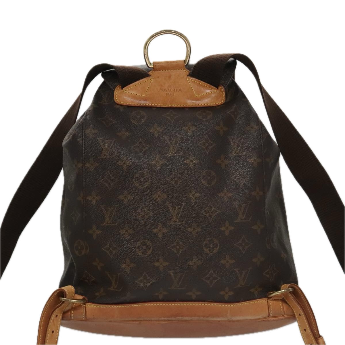 LOUIS VUITTON Monogram Montsouris GM Backpack M51135 LV Auth 103945