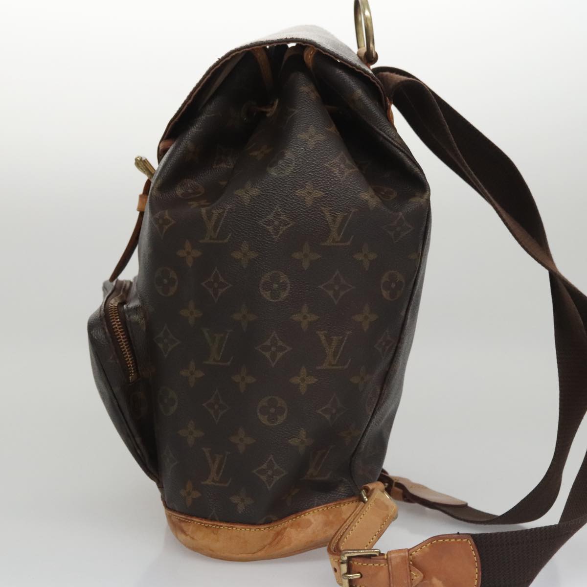 LOUIS VUITTON Monogram Montsouris GM Backpack M51135 LV Auth 103945