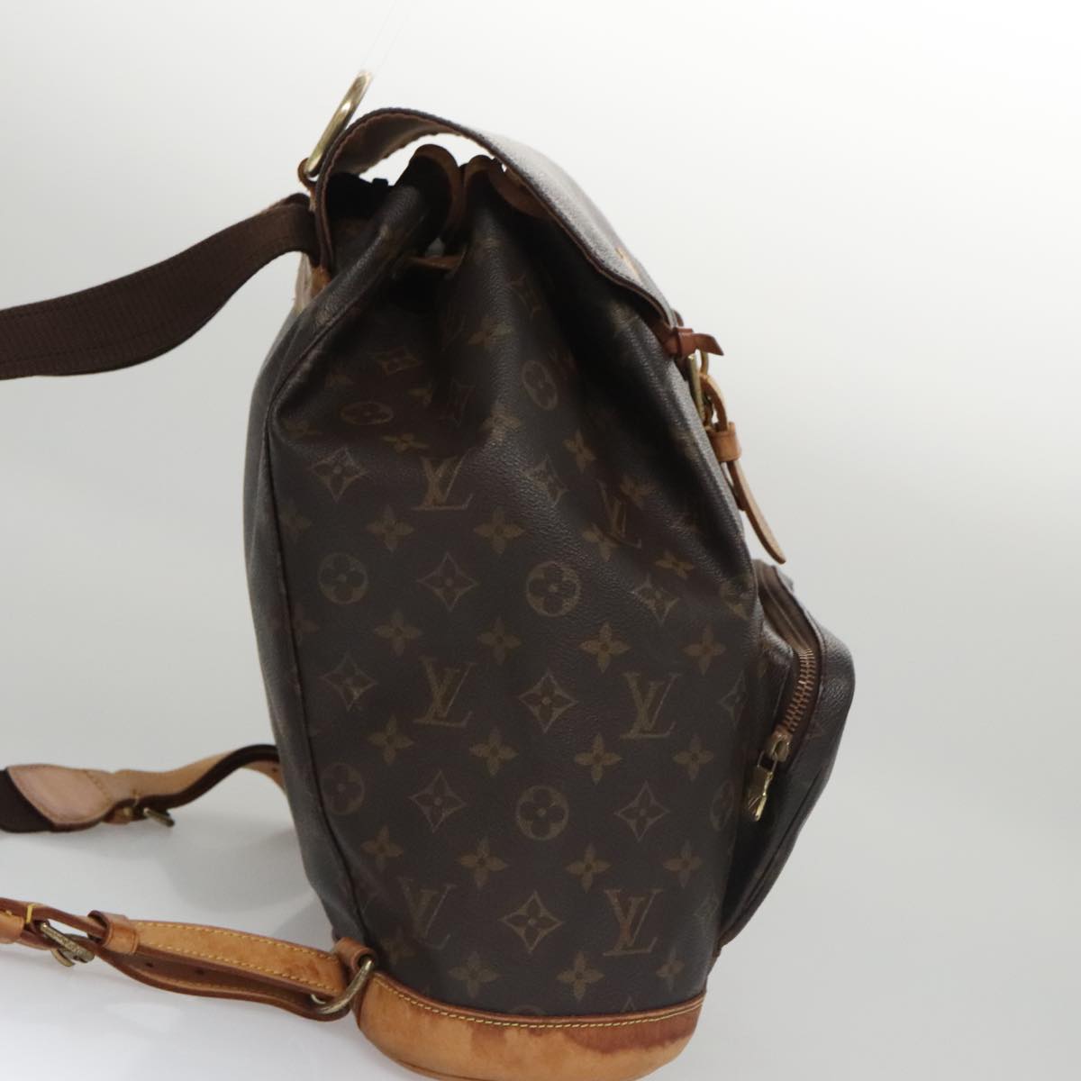 LOUIS VUITTON Monogram Montsouris GM Backpack M51135 LV Auth 103945