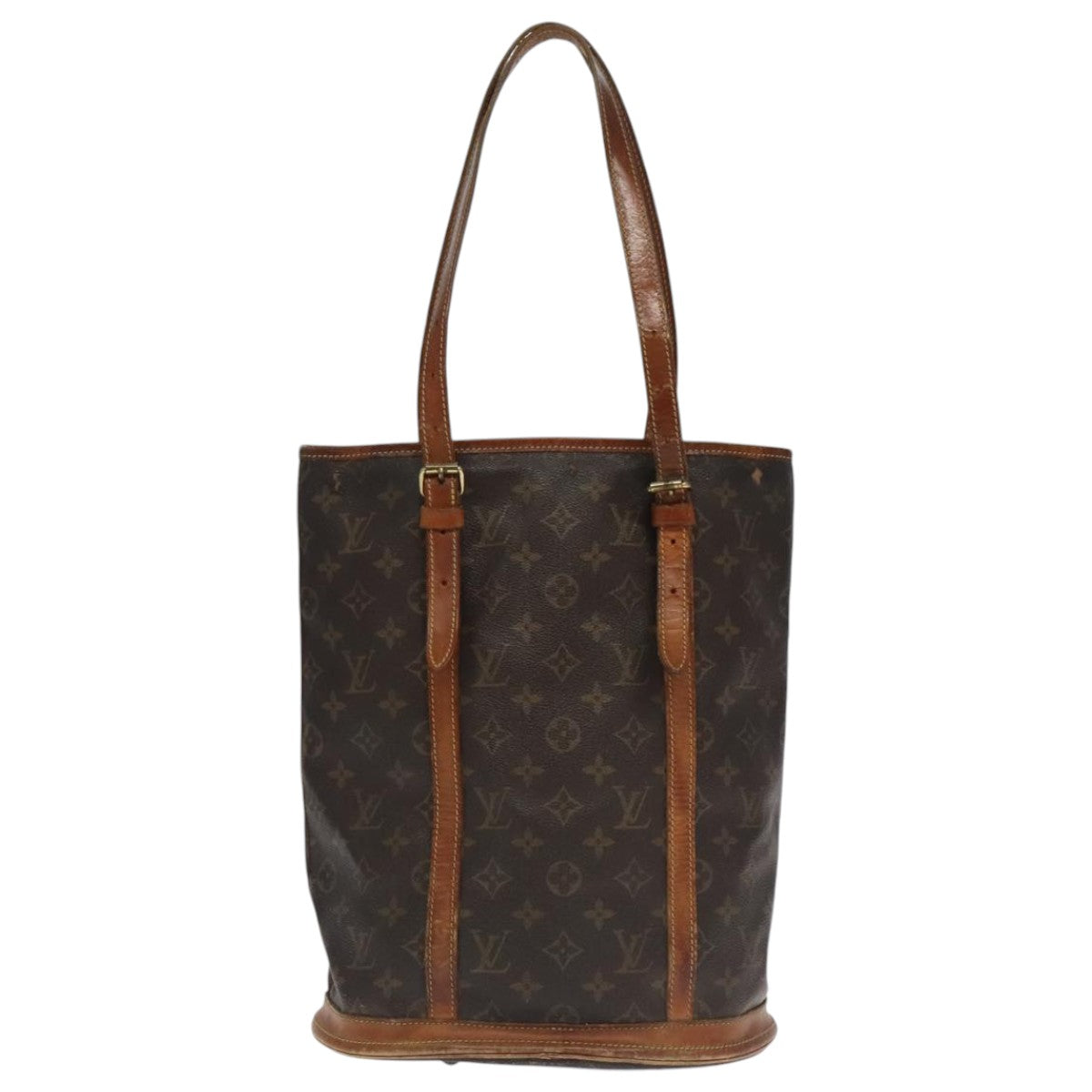 LOUIS VUITTON Monogram Bucket GM Shoulder Bag M42236 LV Auth 103978
