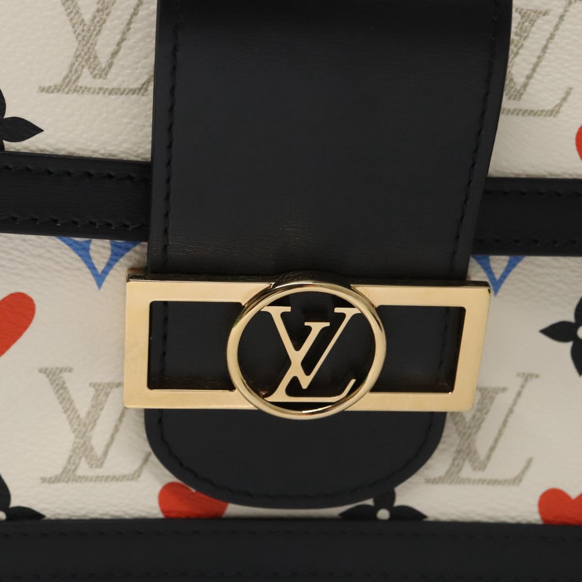 LOUIS VUITTON Game On 2021 Cruise Collection Dauphine MM M57463 Auth 104004SM