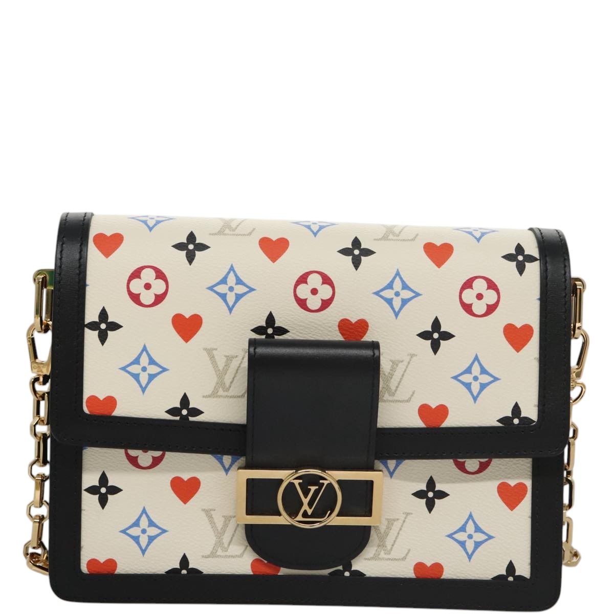 LOUIS VUITTON Game On 2021 Cruise Collection Dauphine MM M57463 Auth 104004SM