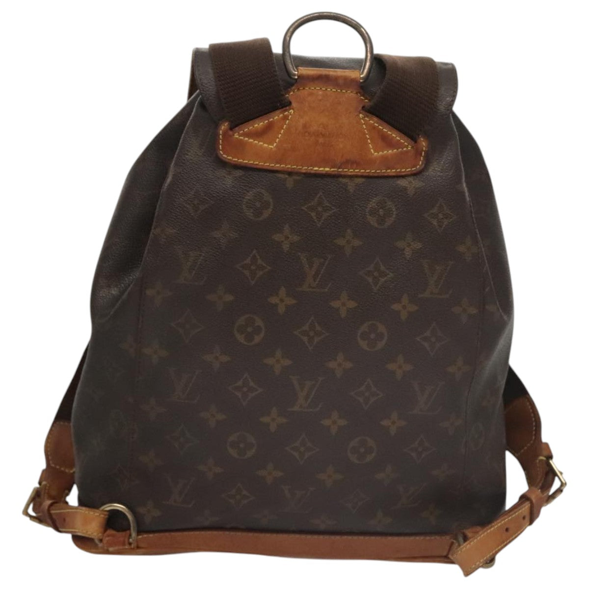 LOUIS VUITTON Monogram Montsouris GM Backpack M51135 LV Auth 104048