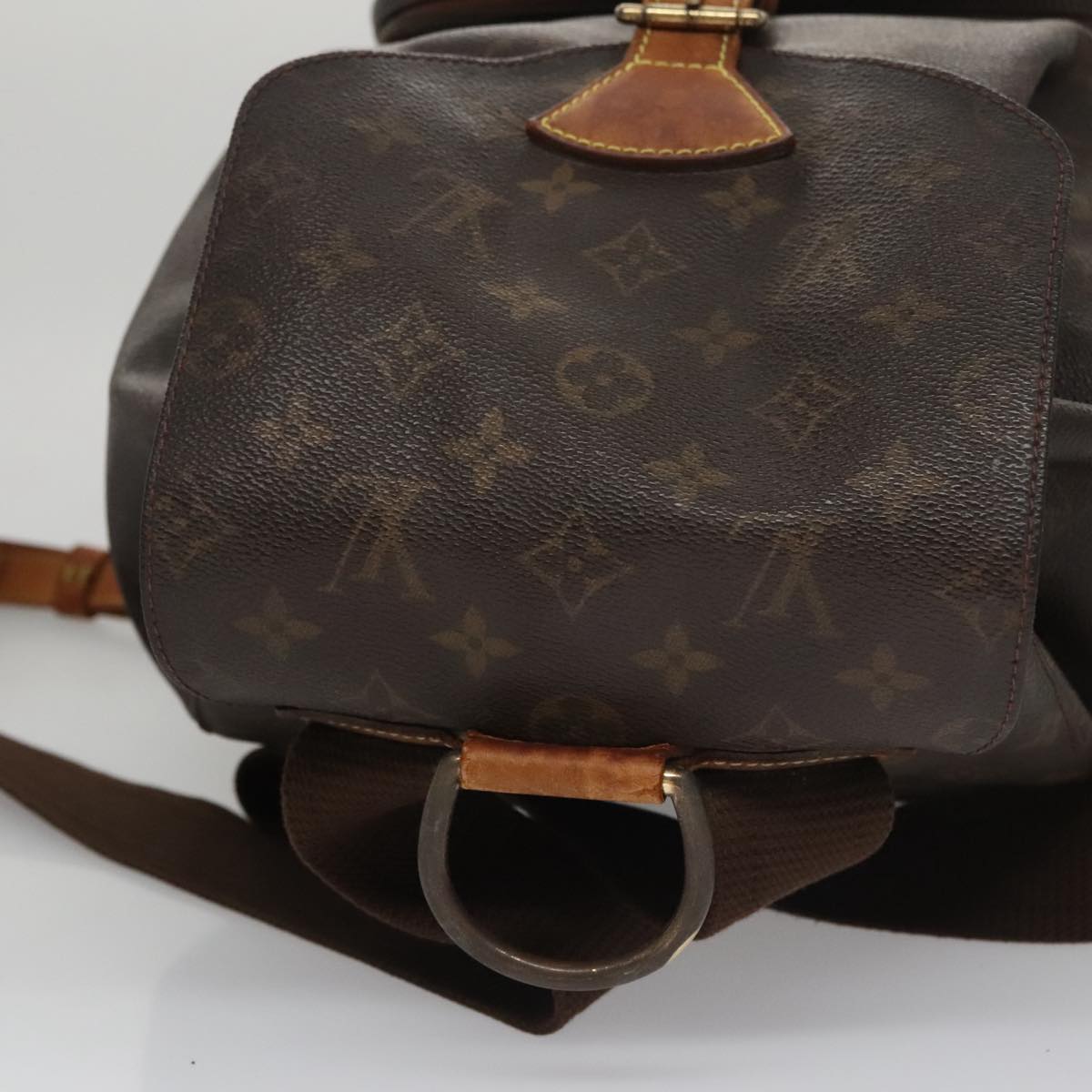 LOUIS VUITTON Monogram Montsouris GM Backpack M51135 LV Auth 104048