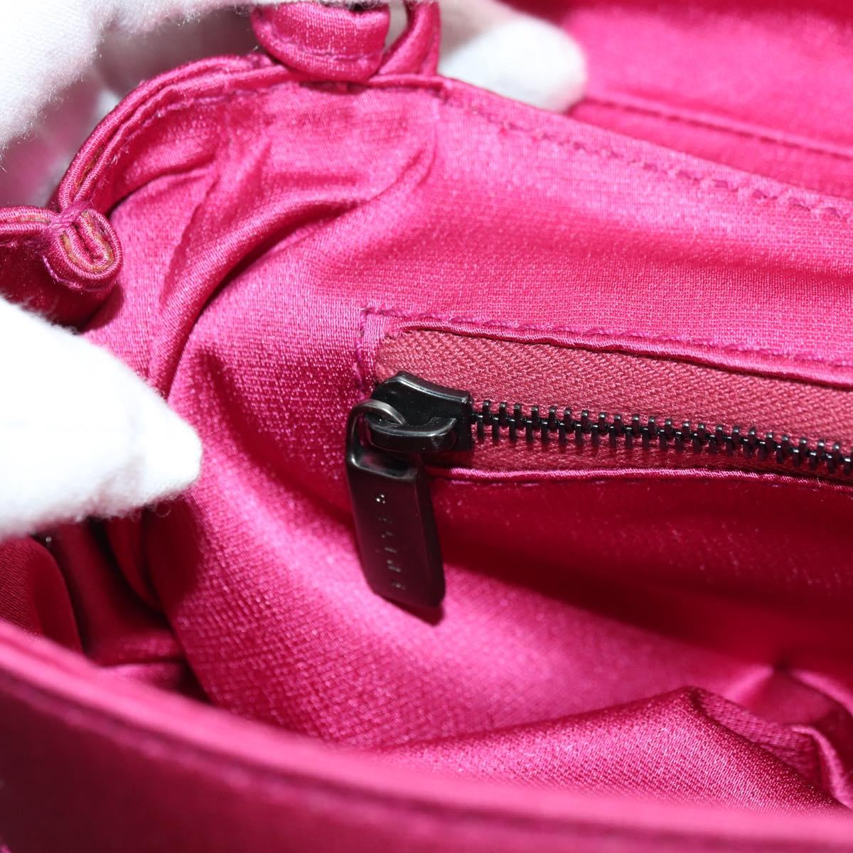CELINE Shoulder Bag Nylon Purple Auth 104285V