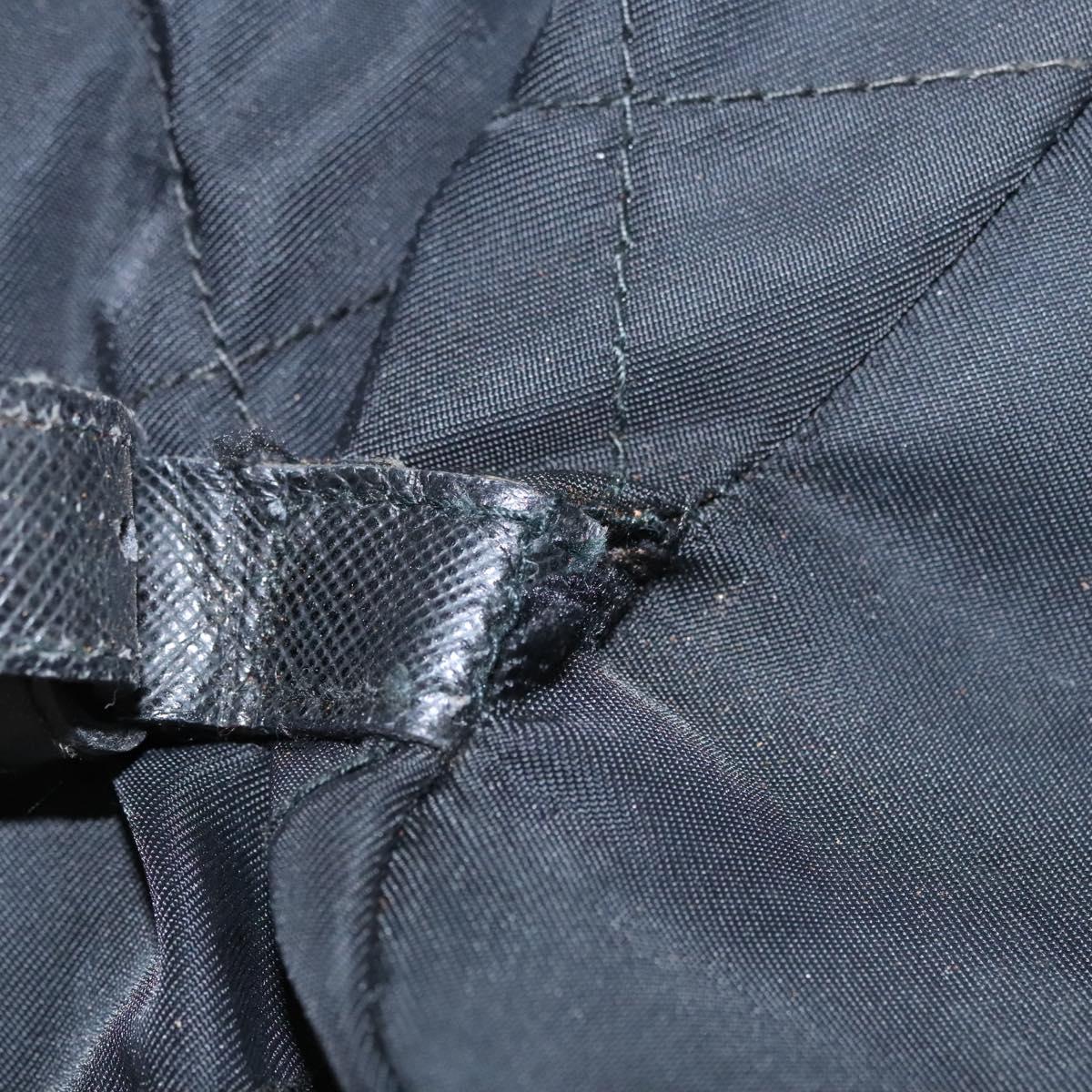 PRADA Backpack Nylon Black Auth 104486