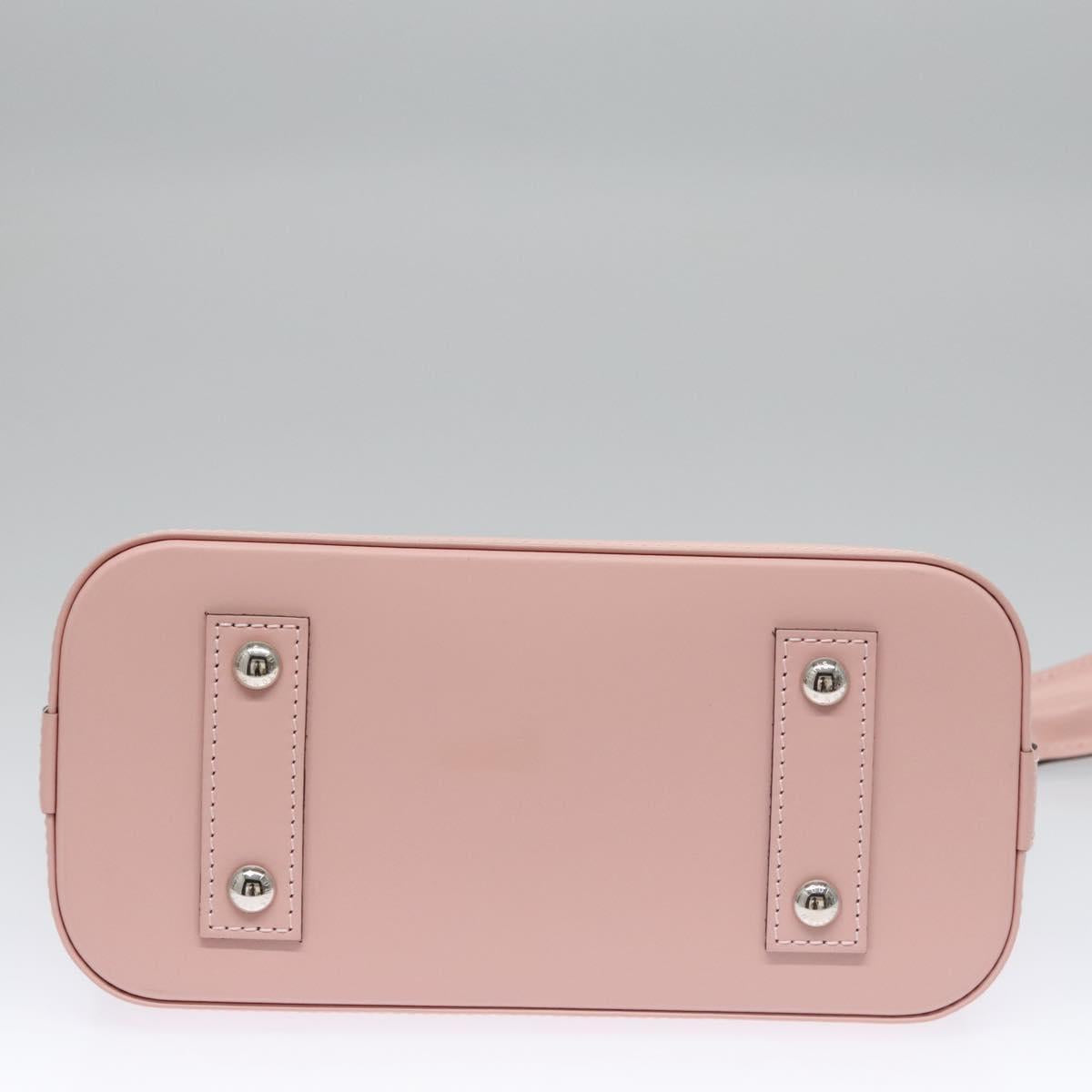 LOUIS VUITTON Epi Alma BB Hand Bag 2way Pink Rose Valerine M51961 Auth 104499S