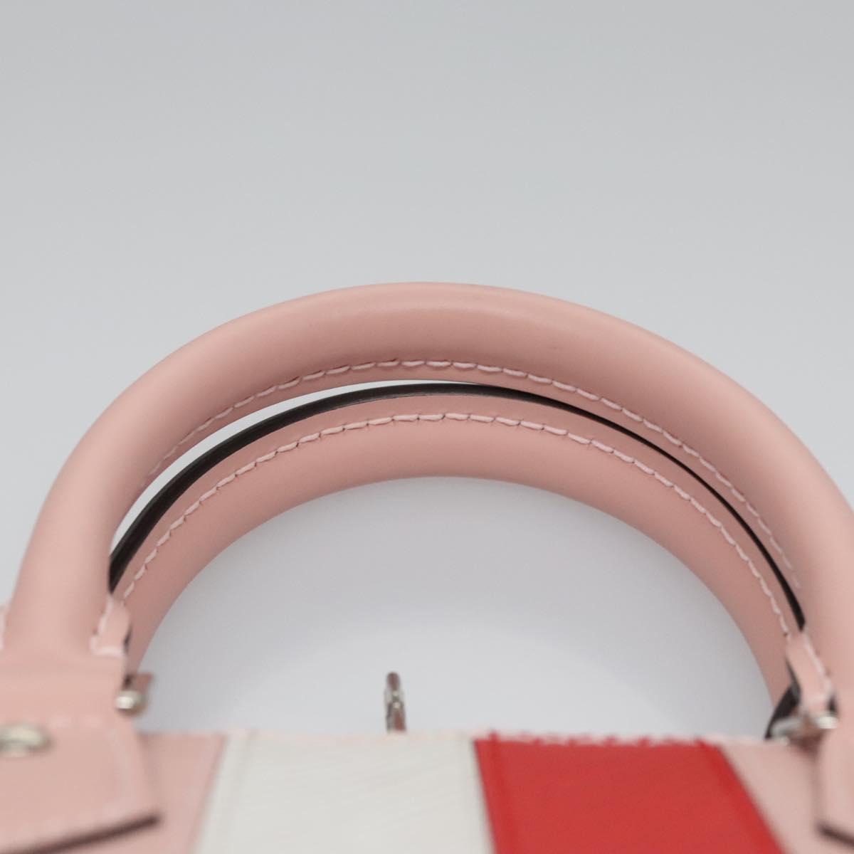LOUIS VUITTON Epi Alma BB Hand Bag 2way Pink Rose Valerine M51961 Auth 104499S