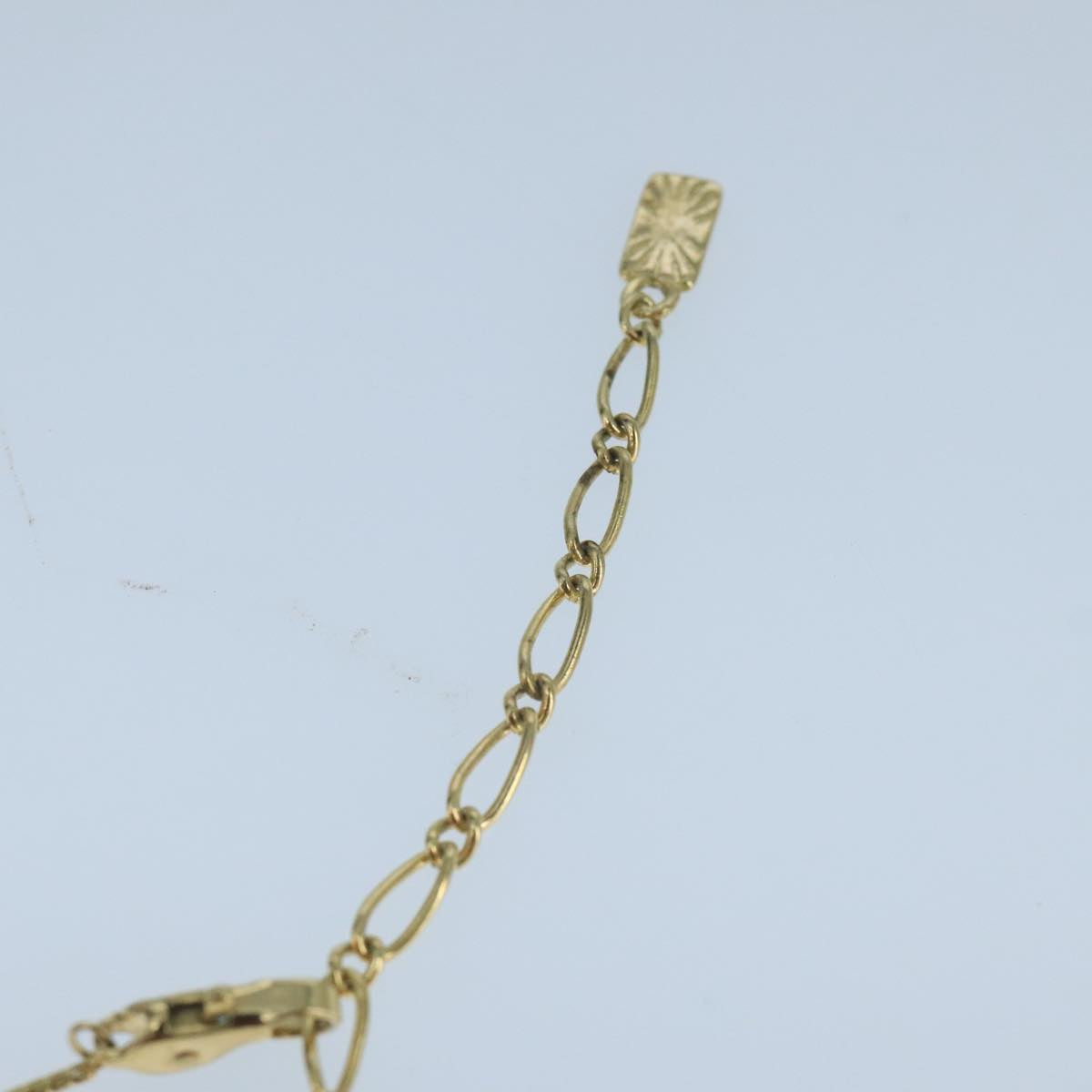 SAINT LAURENT Necklace metal Gold Auth 104576