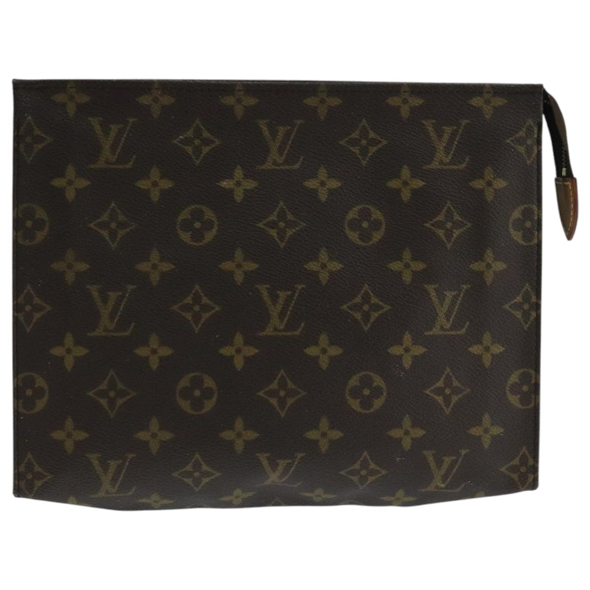 LOUIS VUITTON Monogram Poche Toilette 26 Pouch M47542 LV Auth 104638