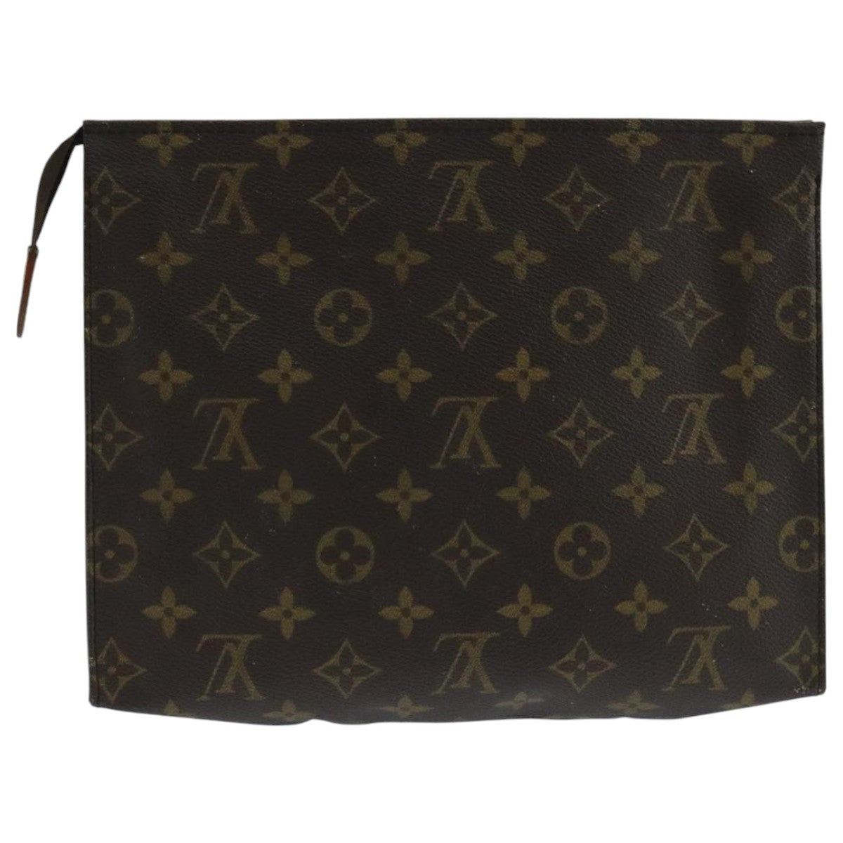 LOUIS VUITTON Monogram Poche Toilette 26 Pouch M47542 LV Auth 104638
