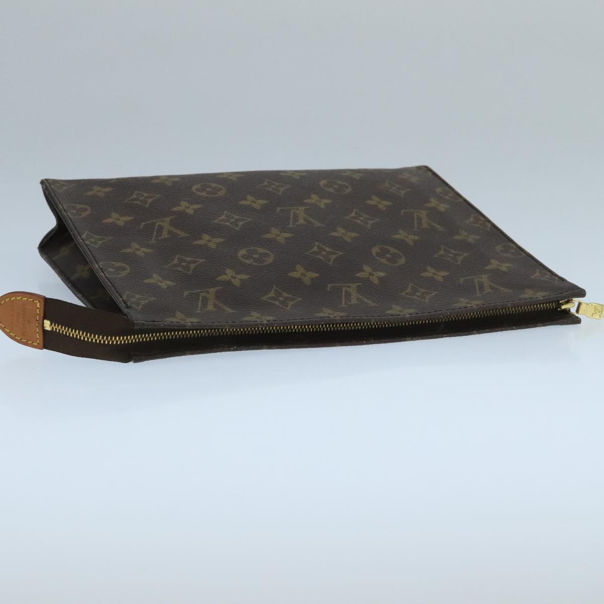 LOUIS VUITTON Monogram Poche Toilette 26 Pouch M47542 LV Auth 104638