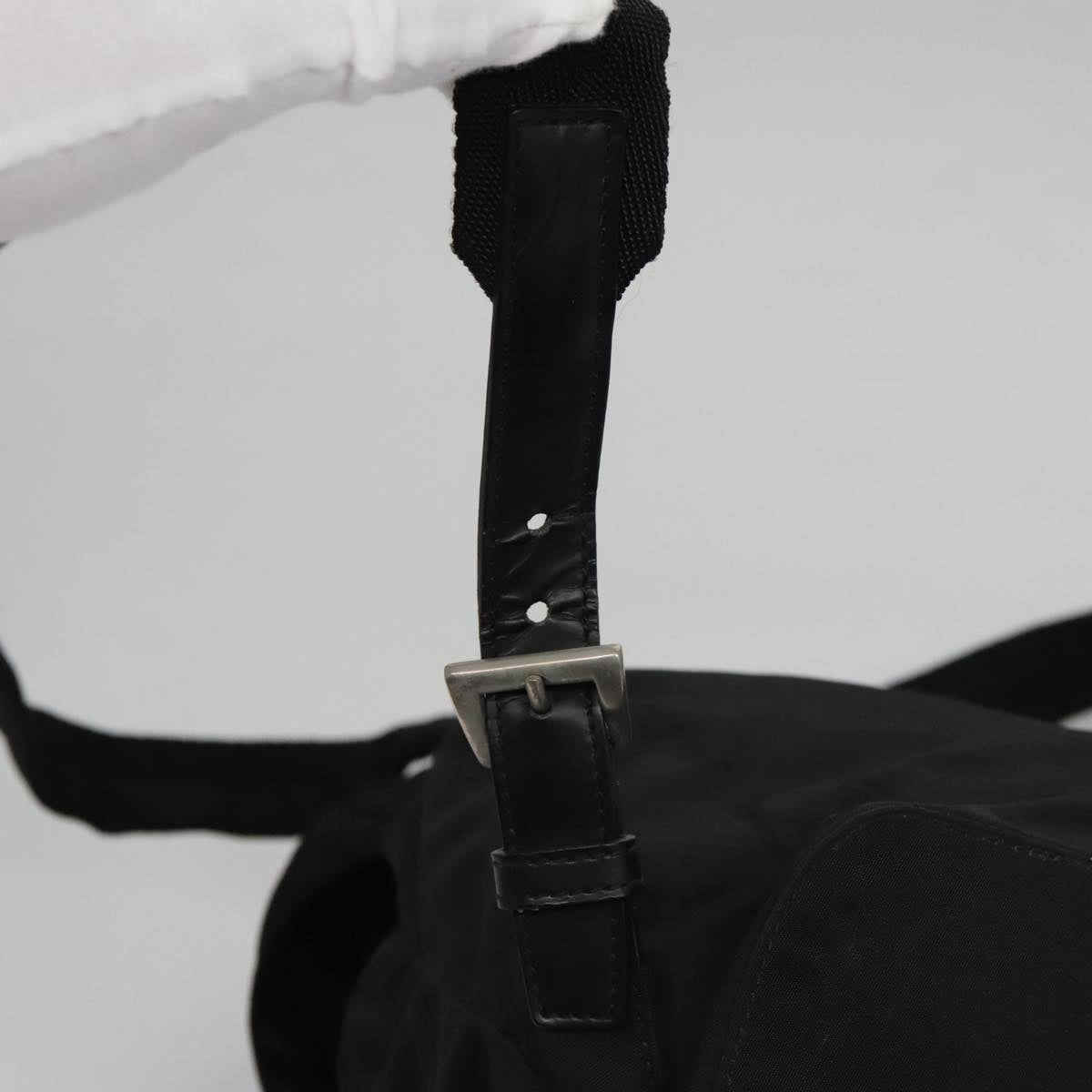 PRADA Backpack Nylon Black Auth 104744