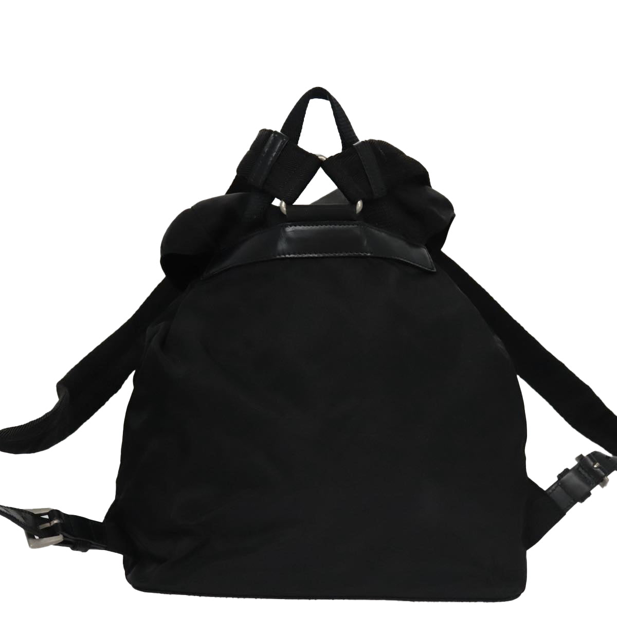 PRADA Backpack Nylon Black Auth 104744