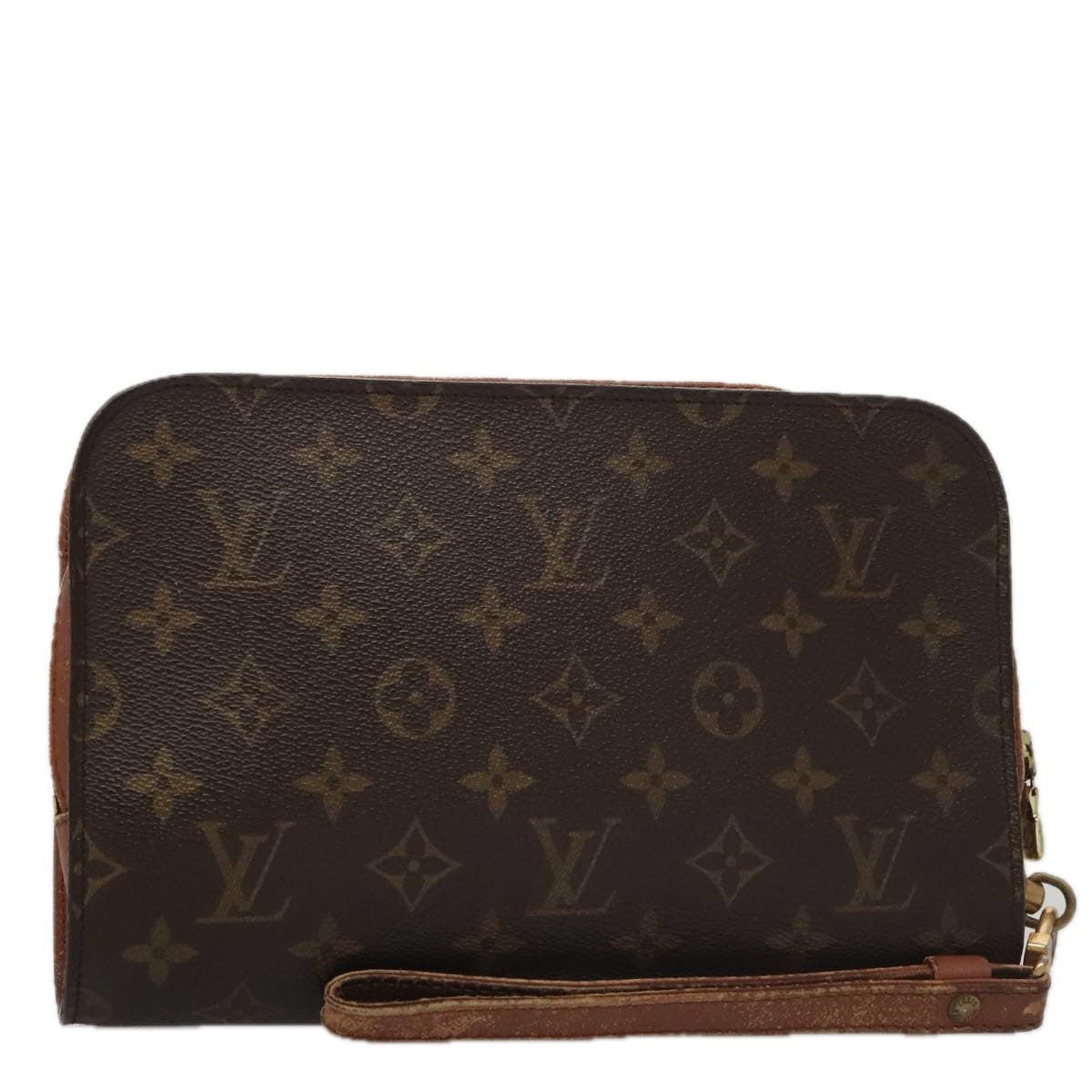 LOUIS VUITTON Monogram Orsay Clutch Bag M51790 LV Auth 105084