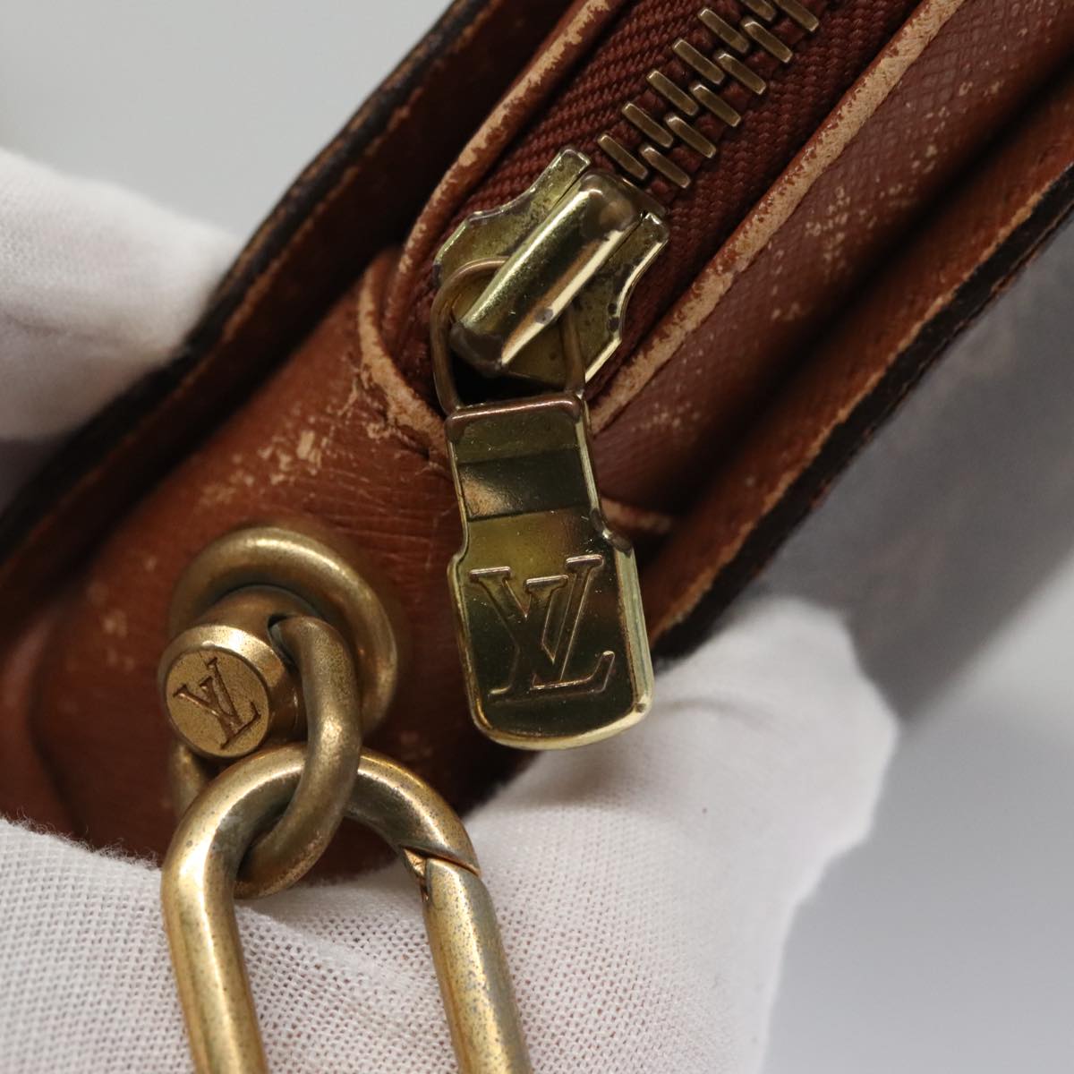 LOUIS VUITTON Monogram Orsay Clutch Bag M51790 LV Auth 105084