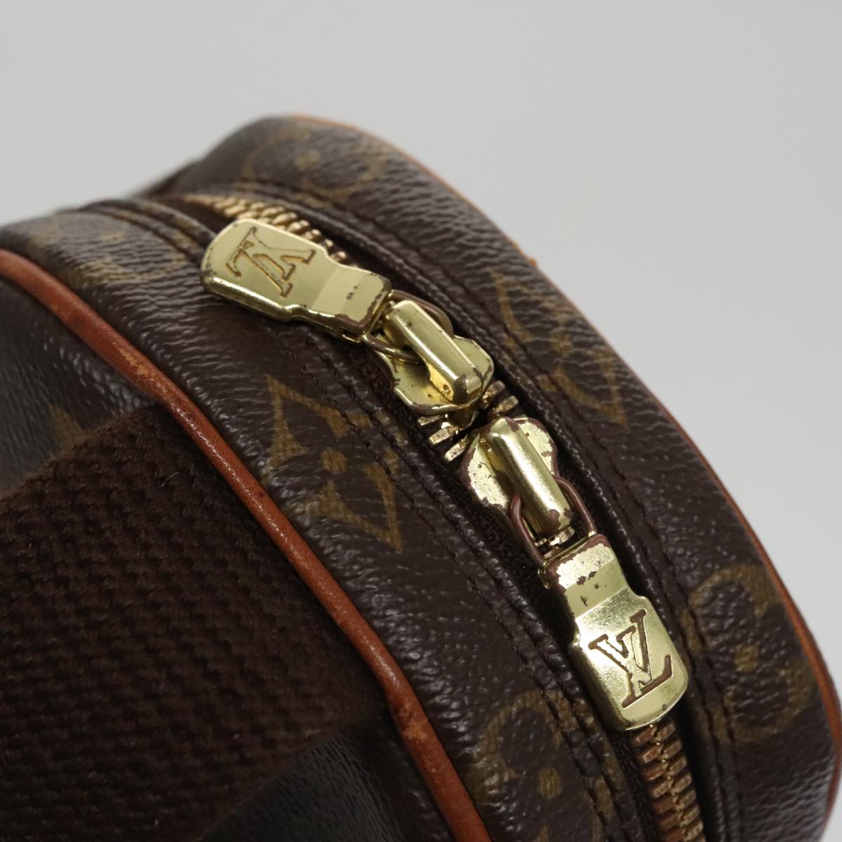 LOUIS VUITTON Monogram Pochette Gange Shoulder Bag M51870 LV Auth 105181