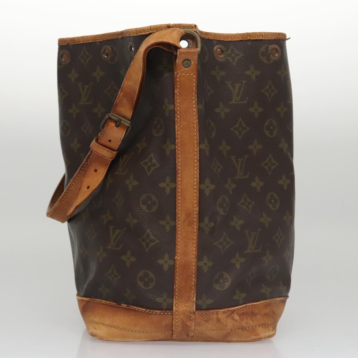 LOUIS VUITTON Monogram Noe Shoulder Bag M42224 LV Auth 105183