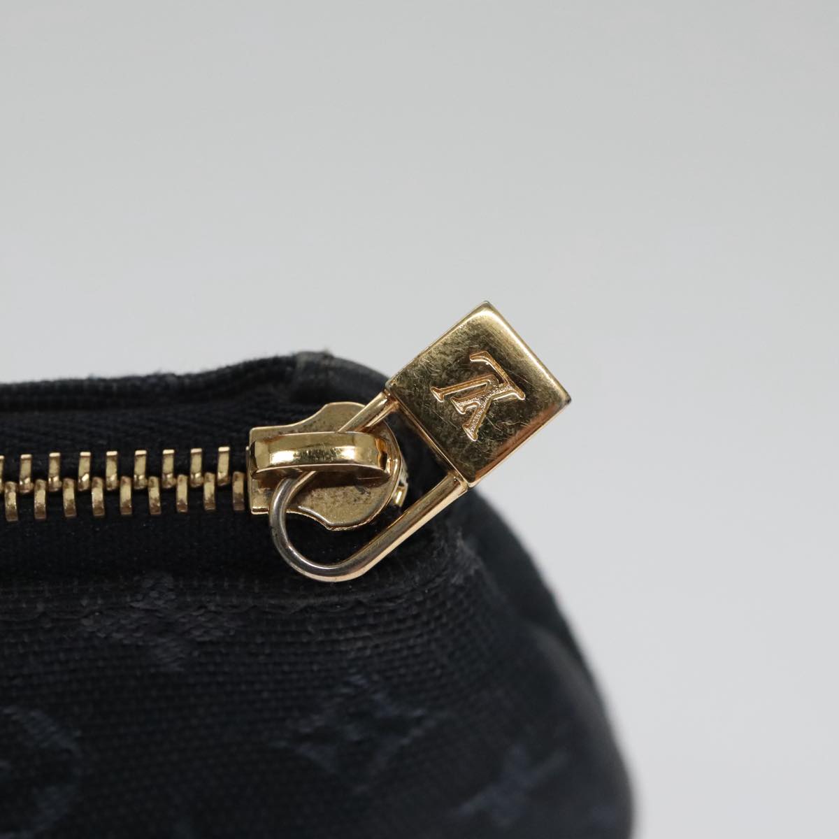 LOUIS VUITTON Monogram Mini Ansophie Pouch TST Blue M92697 LV Auth 105191