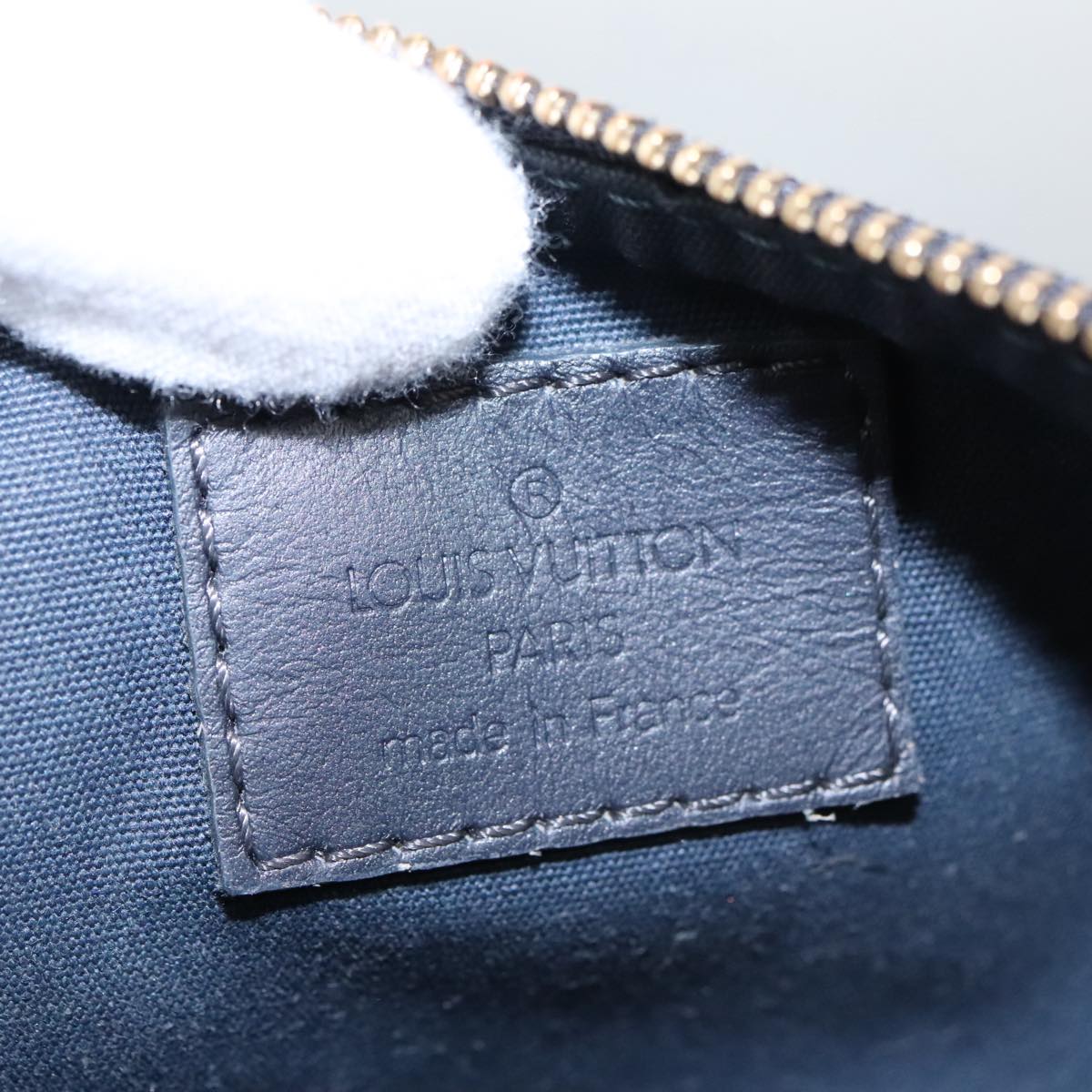 LOUIS VUITTON Monogram Mini Ansophie Pouch TST Blue M92697 LV Auth 105191